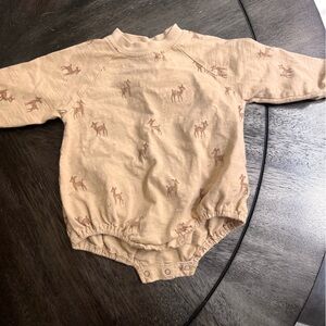 Rylee and crew deer onesie